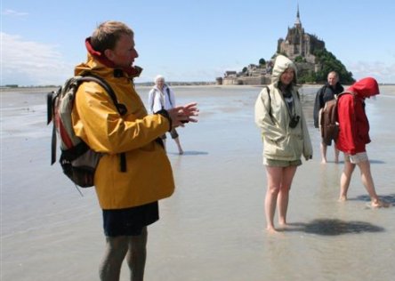 guided walk Mont Saint Michel Bay