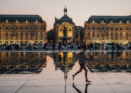 Place de la Bourse in Bordeaux