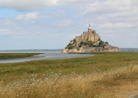 Mont Saint Michel Abbey and Bay, Normandy