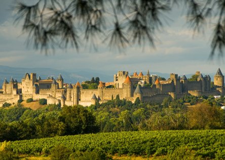 The Walled Fortress of Carcassonne The Walled Fortress of Carcassonne