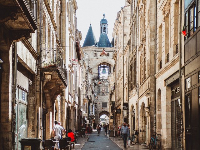 The city of Bordeaux