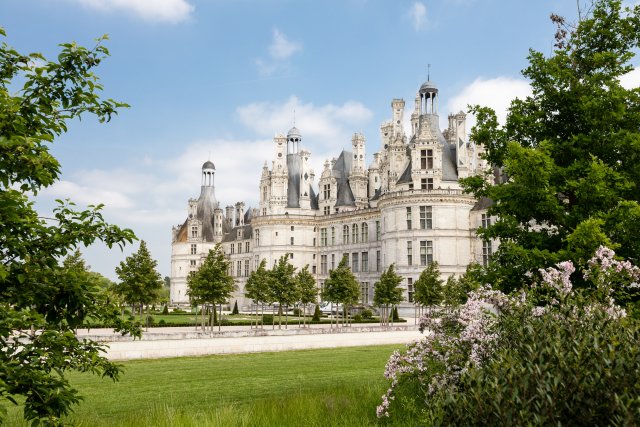 Chambord Castle in the Loire Valley