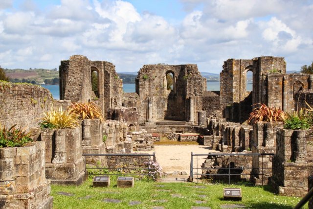 Landévennec Abbey, Brittany