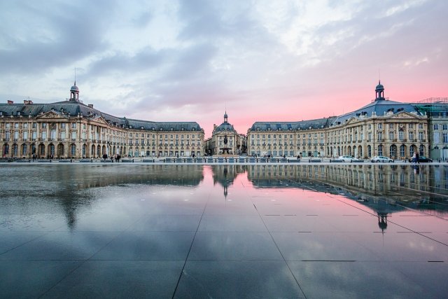 The Miroir d'Eeau in Bordeaux