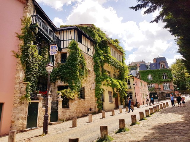 Rue Abreuvoir in Montmartre