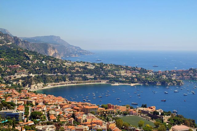 Panoramic view of Nice, France