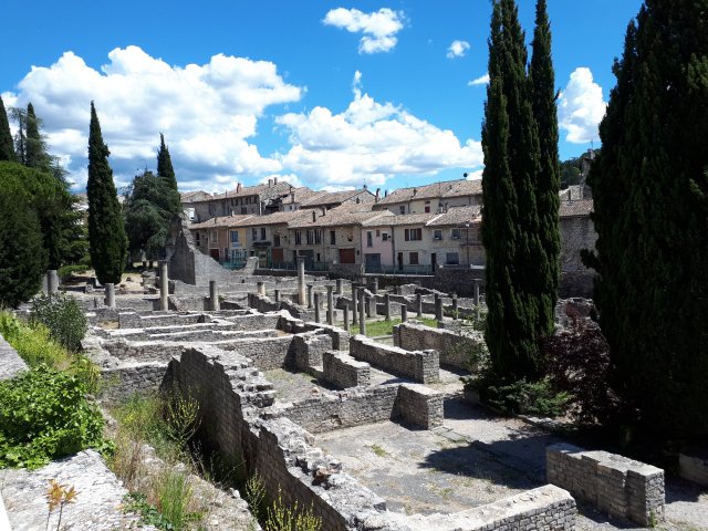 Roman ruins at Vaison-la-Romaine in Provence, France