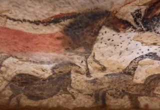 Paintings in Lascaux IV replica cave