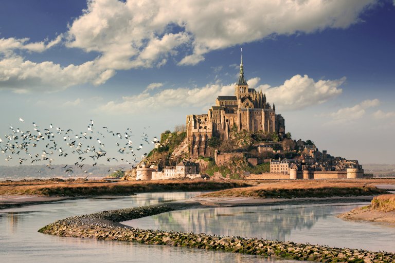 Famous Mont Saint Michel