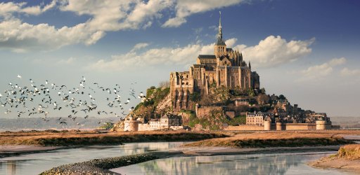 Famous Mont Saint Michel